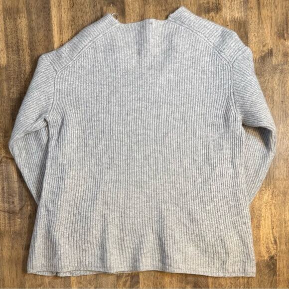 Rails Women’s Simone Merino Wool Cashmere V Neck Sweater Heather Gray Size Large - Picture 9 of 9